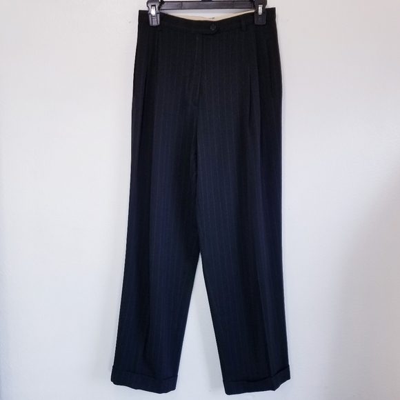 Emporio Armani | Multistripe‎ Pleated Trousers 2 - Picture 1 of 14